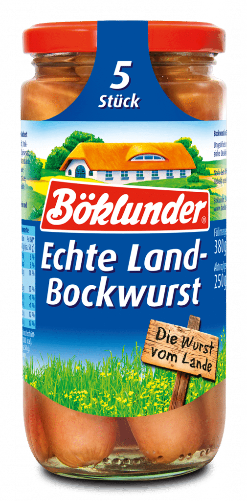 Böklunder Echte Land-Bockwurst