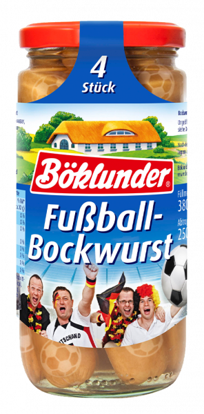Böklunder Fußball-Bockwurst
