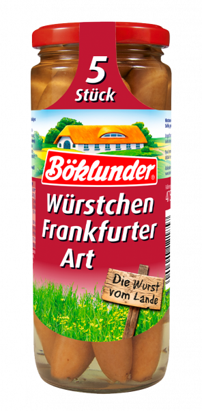 Böklunder Würstchen Frankfurter Art