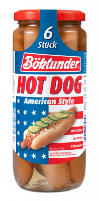 Böklunder Hot Dog American Style