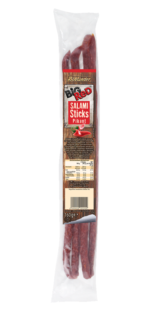 Big Red Salami Sticks pikant